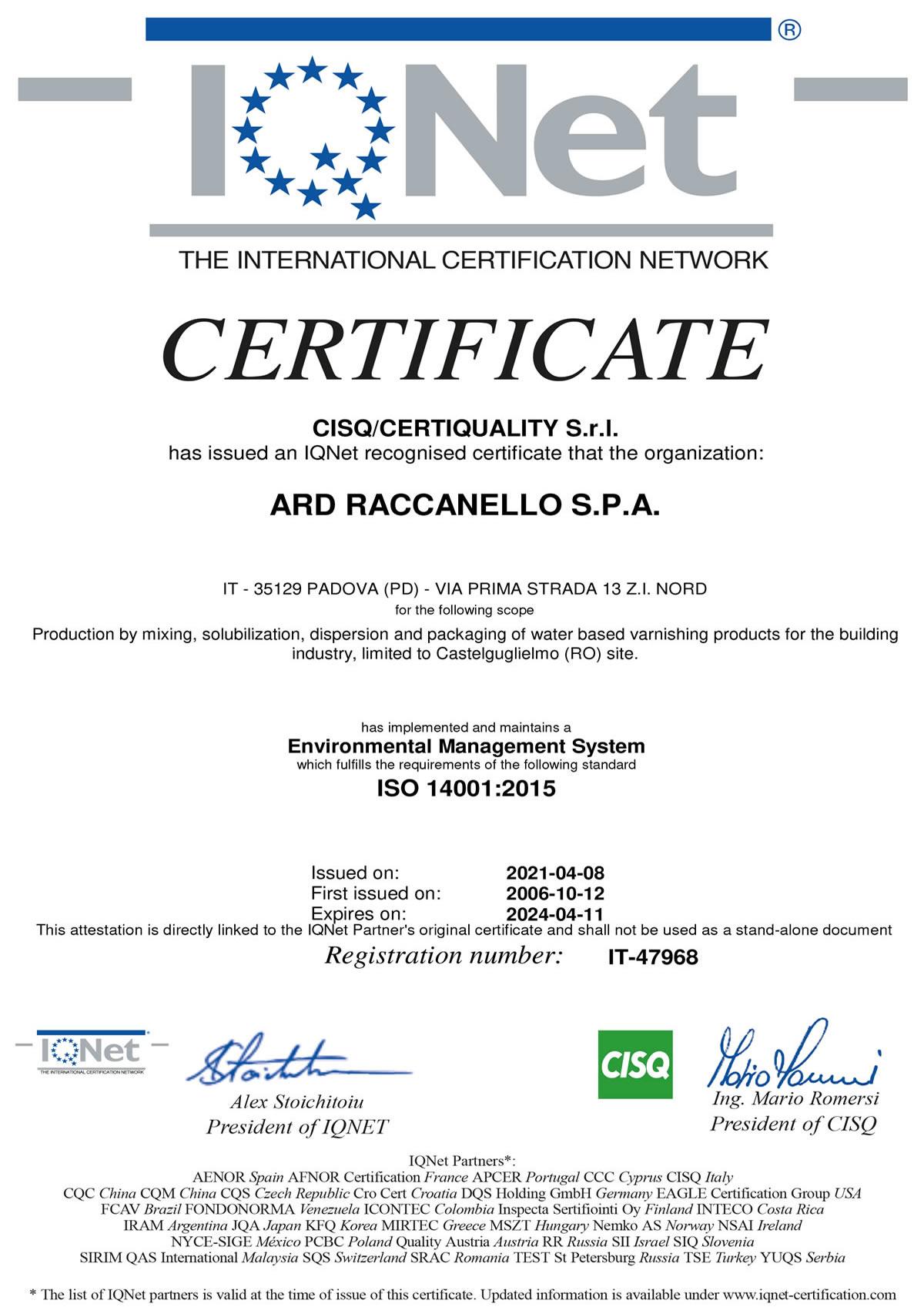 ISO 14001 2024-04-11