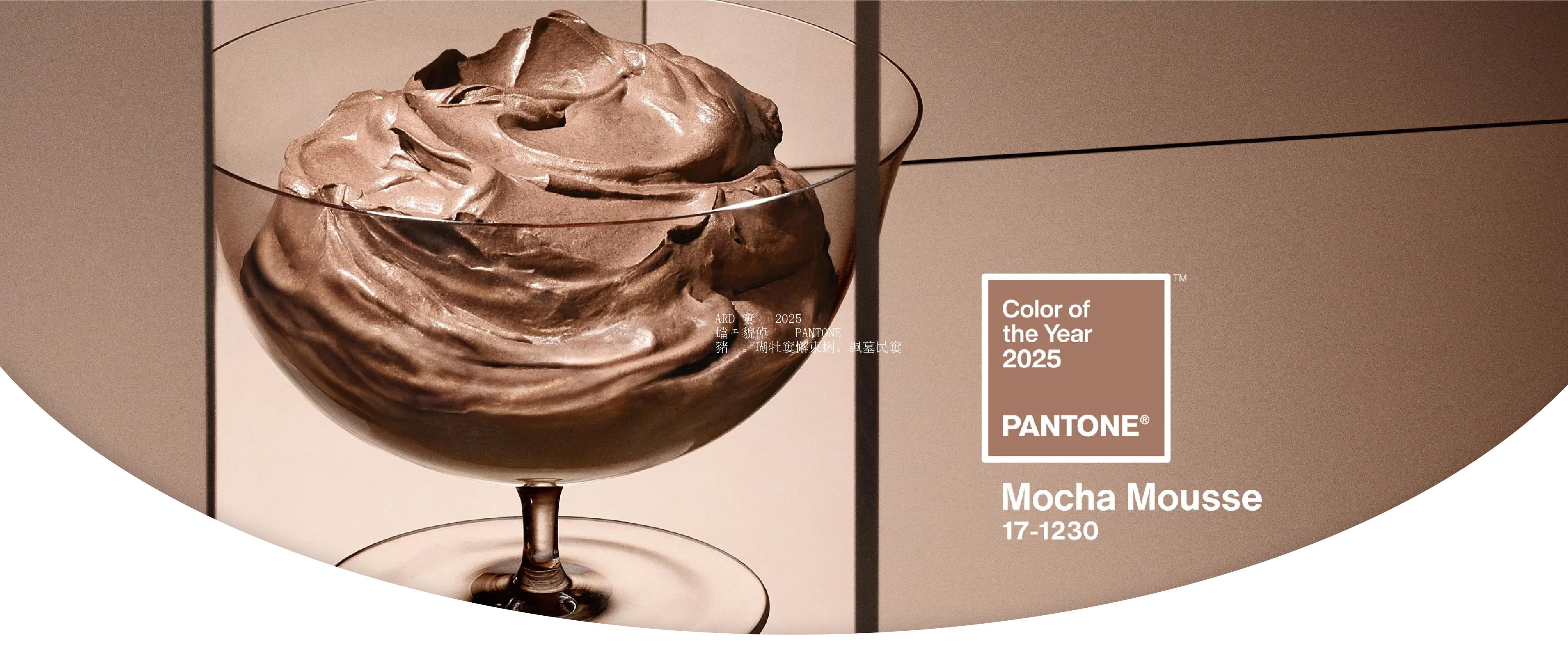 ARD ‖ 2025年潘通PANTONE流行色“摩卡慕斯”